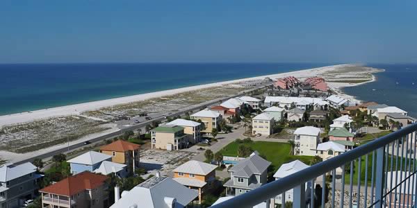 Tristan Towers Beach Scene