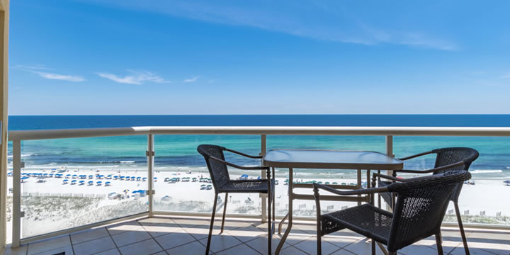 Balcony at Emerald Isle Condominiums