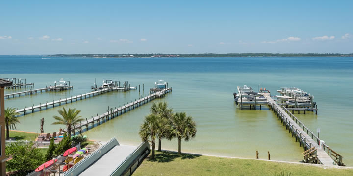 View of Santa Rosa Sound from Tristan Towers 3-B