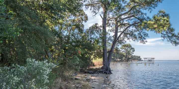 Waterfront Lot for Sale in West Pensacola